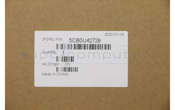 Lenovo 5CB0U42729 C-Abdeckung mit Tastatur, Tschechisch, Schwarz, Hintergrundbeleuchtung