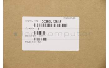 Lenovo 5CB0U42818 Tastatur inkl. Topcase ASM_ND L 81LL BL
