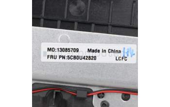 Lenovo 5CB0U42820 Tastatur inkl. Topcase ASM_RU L 81LL BL