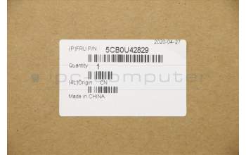 Lenovo 5CB0U42829 Tastatur inkl. Topcase ASM_US L 81LL BL