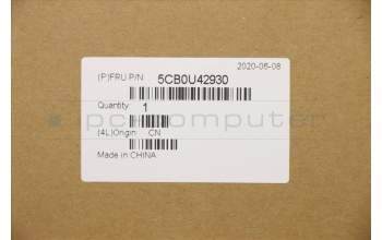 Lenovo 5CB0U42930 Tastatur inkl. Topcase ASM_IT L81Q4 BL_BK