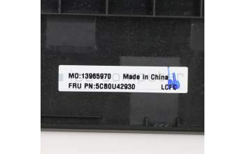 Lenovo 5CB0U42930 Tastatur inkl. Topcase ASM_IT L81Q4 BL_BK