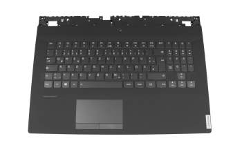 5CB0U42935 Original Lenovo Tastatur inkl. Topcase DE (deutsch) schwarz/schwarz mit Backlight
