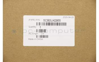 Lenovo 5CB0U42955 Tastatur inkl. Topcase ASM_USA L81Q4 BL_BK