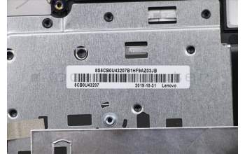 Lenovo 5CB0U43207 Tastatur inkl. TopcaseASM_B MGR_BL W/US