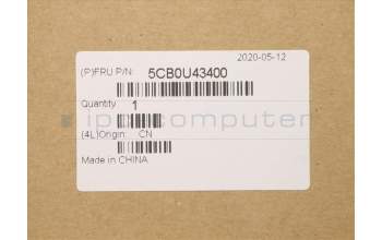 Lenovo 5CB0U43400 ABDECKUNG, LCD-Abdeckung B 81T mit Platingrau