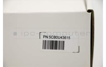 Lenovo 5CB0U43615 C-Abdeckung mit Tastatur, Englisch (US, Euro), Mineralgrau, Hintergrundbeleuchtung