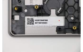 Lenovo 5CB0U43615 C-Abdeckung mit Tastatur, Englisch (US, Euro), Mineralgrau, Hintergrundbeleuchtung