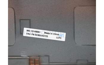 Lenovo 5CB0U43723 COVER Lower Case L 81UV GS440 PL_IMR