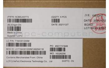 Lenovo 5CB0U43773 Tastatur inkl. Topcase ASM_UK L 81NS