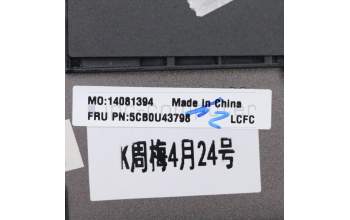 Lenovo 5CB0U43798 Tastatur inkl. Topcase ASM_HB L 81TD IG