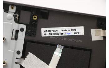 Lenovo 5CB0U43812 Tastatur inkl. Topcase ASM_US INTE L 81TD IG