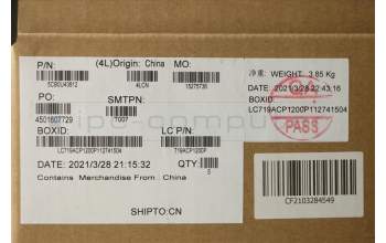 Lenovo 5CB0U43812 Tastatur inkl. Topcase ASM_US INTE L 81TD IG