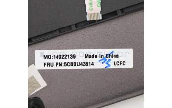 Lenovo 5CB0U43814 Tastatur inkl. Topcase ASM_CZ-SK L 81TD IG