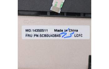 Lenovo 5CB0U43845 Tastatur inkl. Topcase ASM_CZ-SK L 81TD MC