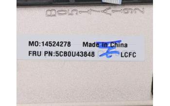 Lenovo 5CB0U43848 Tastatur inkl. Topcase ASM_BE L 81TD MC
