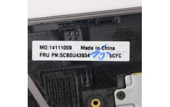 Lenovo 5CB0U43934 Tastatur inkl. Topcase ASM_IT L 81TC IG