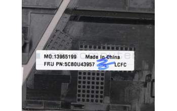 Lenovo 5CB0U43957 C-Abdeckung mit Tastatur, Arabisch, Eisengrau