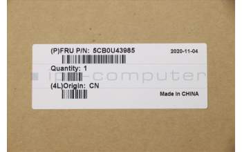 Lenovo 5CB0U43985 Tastatur inkl. Topcase ASM_BU L 81TC MC