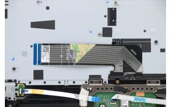 Lenovo 5CB0U43987 C-Cover with keyboard, Belgian, Mica, UK