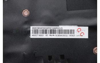 Lenovo 5CB0W35032 COVER FRU C cover w/FPR BK,Yoga