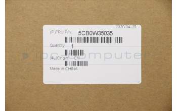 Lenovo 5CB0W35035 COVER FRU C cover w/FPR BK CS BK