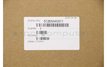 Lenovo 5CB0W43311 Tastatur inkl. Topcase ASM_US INTE L81VDIMRBKD