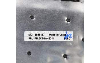 Lenovo 5CB0W43311 Tastatur inkl. Topcase ASM_US INTE L81VDIMRBKD