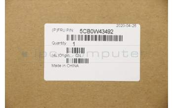 Lenovo 5CB0W43492 Tastatur inkl. Topcase ASM_PO W 81Q8 IG W/KB