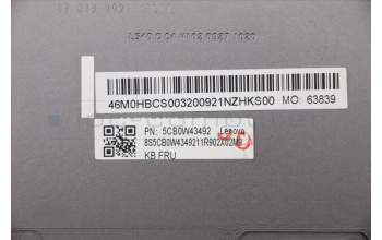 Lenovo 5CB0W43492 Tastatur inkl. Topcase ASM_PO W 81Q8 IG W/KB