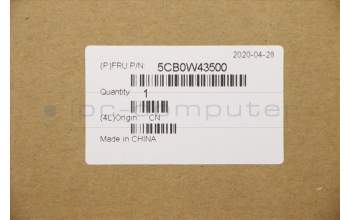 Lenovo 5CB0W43500 Tastatur inkl. Topcase ASM_UK W 81Q8 IG W/KB