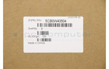 Lenovo 5CB0W43504 Tastatur inkl. Topcase ASM_BE W 81Q8 MC W/KB