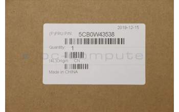 Lenovo 5CB0W43538 COVER Camera Privacy Shutter C 81NX