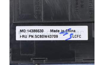 Lenovo 5CB0W43709 Tastatur inkl. Topcase ASM_UK L81XA ICEBUAL