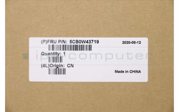 Lenovo 5CB0W43719 Tastatur inkl. Topcase ASM_FR L81XA LIGSRAL