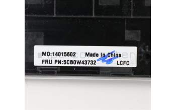 Lenovo 5CB0W43732 Tastatur inkl. Topcase ASM_ND L81XA LIGSRAL