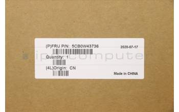 Lenovo 5CB0W43736 Tastatur inkl. Topcase ASM_SP L81XA LIGSRAL