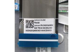 Lenovo 5CB0W43807 C-Abdeckung mit Tastatur, Englisch (GB), Hintergrundbeleuchtung