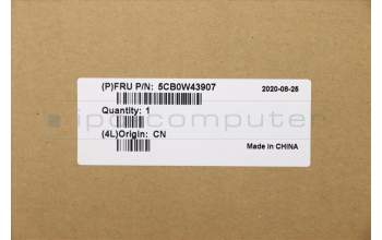 Lenovo 5CB0W43907 Tastatur inkl. Topcase ASM_SA W 81VS PG