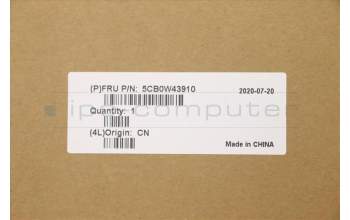 Lenovo 5CB0W43910 Tastatur inkl. Topcase ASM_PO W 81VS PG