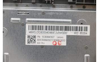 Lenovo 5CB0W43927 Tastatur inkl. Topcase ASM_SP W 81VS PG
