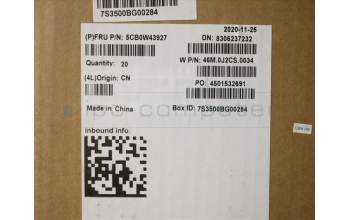 Lenovo 5CB0W43927 Tastatur inkl. Topcase ASM_SP W 81VS PG