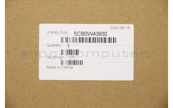 Lenovo 5CB0W43930 Tastatur inkl. Topcase ASM_FR W 81VS PG