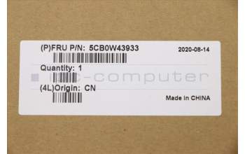 Lenovo 5CB0W43933 Tastatur inkl. Topcase ASM_IT W 81VS PG