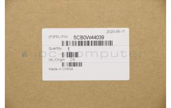 Lenovo 5CB0W44039 Tastatur inkl. Topcase ASM_UK W 81VR IB