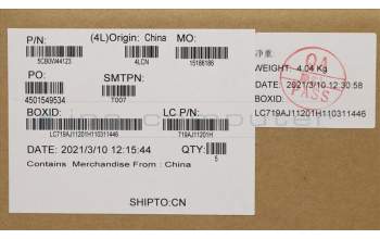 Lenovo 5CB0W44123 Tastatur inkl. Topcase ASM_UK L81YEIGIMR