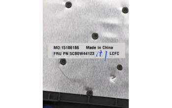 Lenovo 5CB0W44123 Tastatur inkl. Topcase ASM_UK L81YEIGIMR