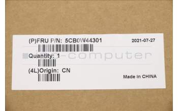 Lenovo 5CB0W44301 C-Abdeckung mit Tastatur, Französisch, Mineralgrau, Hintergrundbeleuchtung