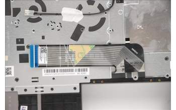 Lenovo 5CB0W44301 C-Abdeckung mit Tastatur, Französisch, Mineralgrau, Hintergrundbeleuchtung