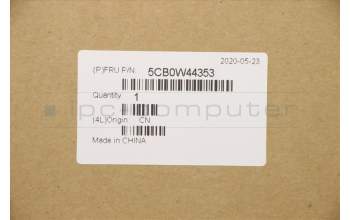 Lenovo 5CB0W44353 Tastatur inkl. TopcaseQ20RV FP_MGR_BL_ GRE